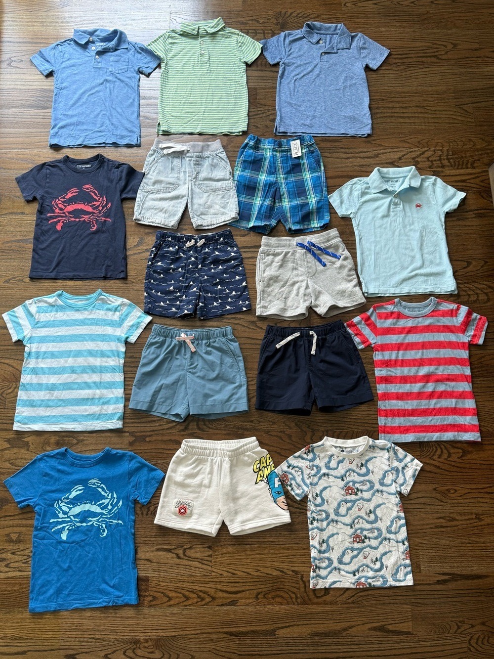 J. Crew Zara Tucker + Tate Boy Shirts Shorts Summer Clothes Bundle Size 4-5 - Picture 13 of 13